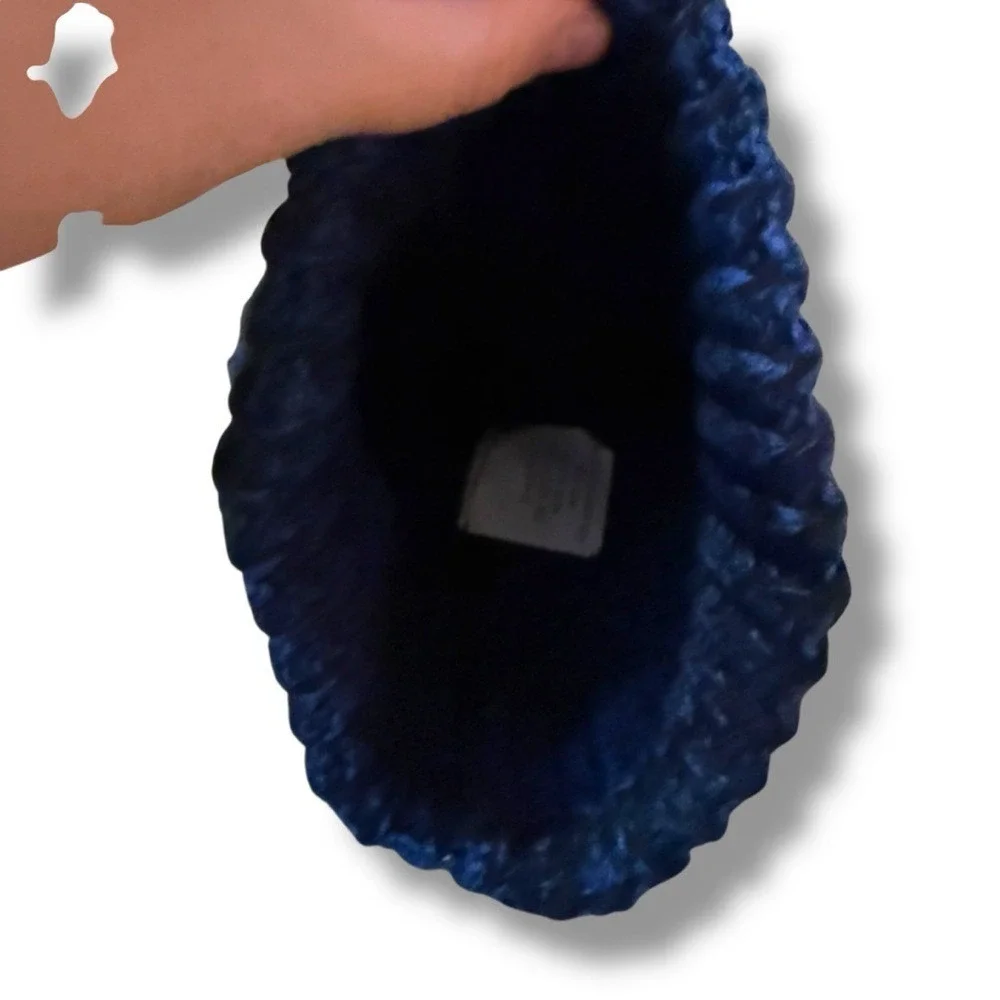Harry Potter Ravenclaw Pom Beanie Hat Unisex One Size Blue Winter Knit‎